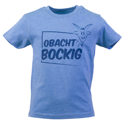 »Obacht Bockig 2016« | hellblau-meliert