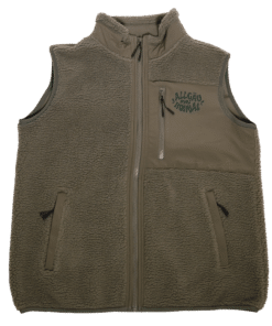 Sherpa-Weste "Allgäu, mei Hoimat" | khaki